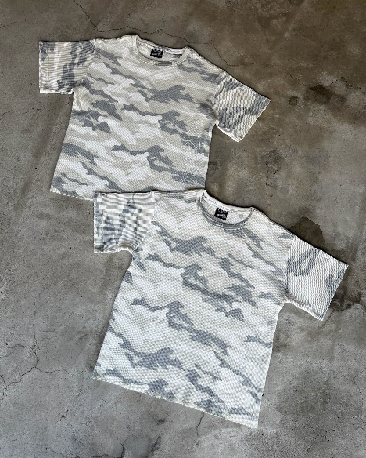 Camo Waffle Thermal Short-Sleeve Tee