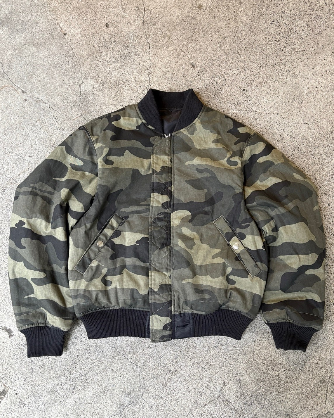 Camo Reversible MA-1 Jacket