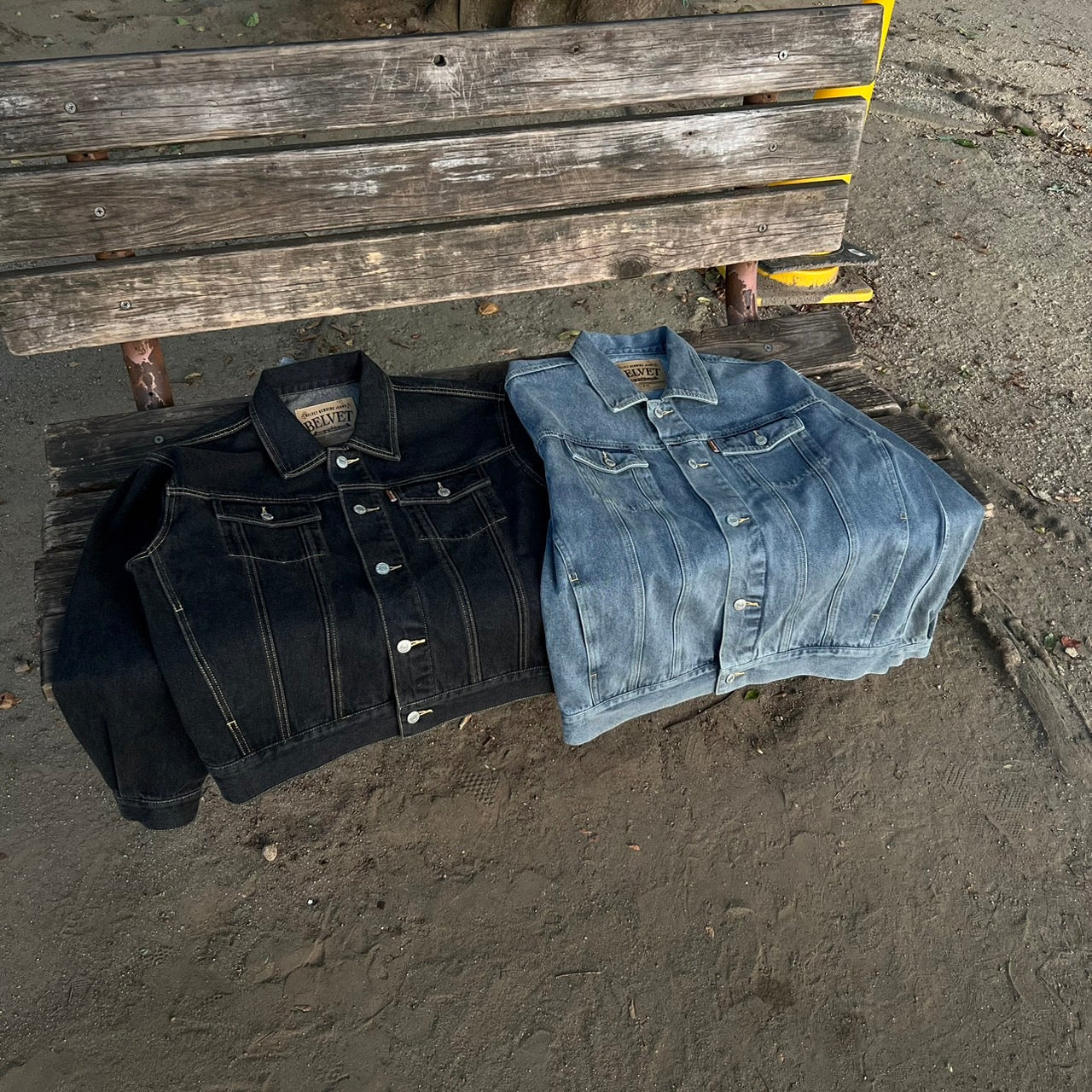Washed Denim Set up / Jacket free