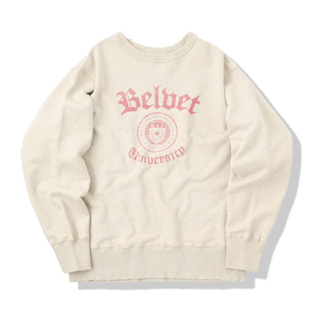 Overdye college logo sweat / Red free