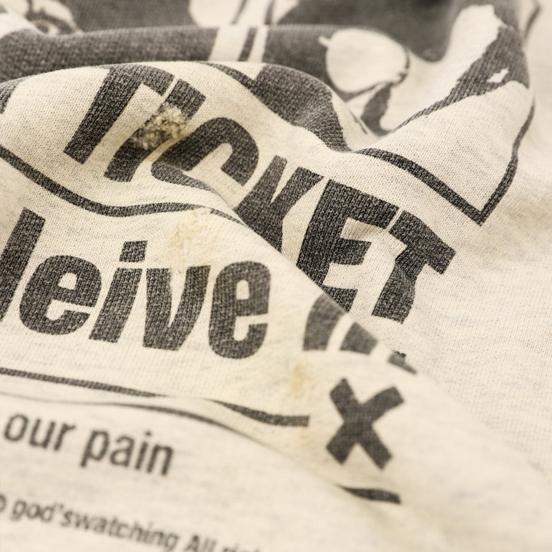 GOD'S WATCHING × BELVET CREW NECK / SHE WAS A DAY TRIPPER free