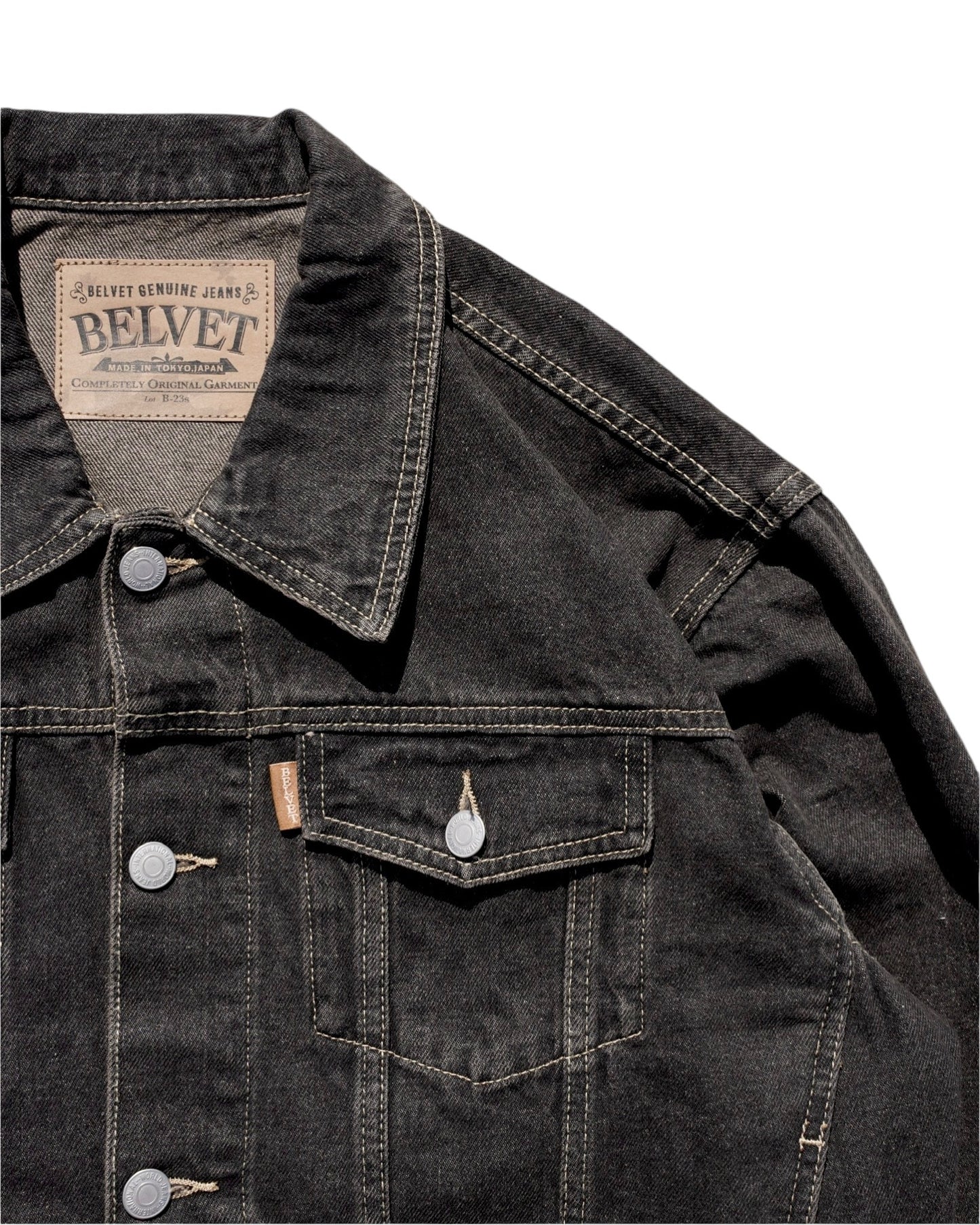 Washed Black Denim Set up / Jacket
