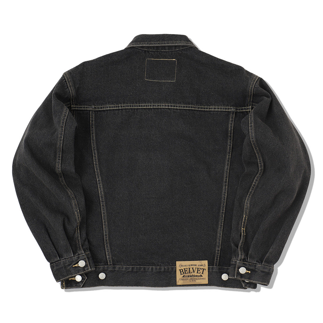Washed Black Denim Set up / Jacket