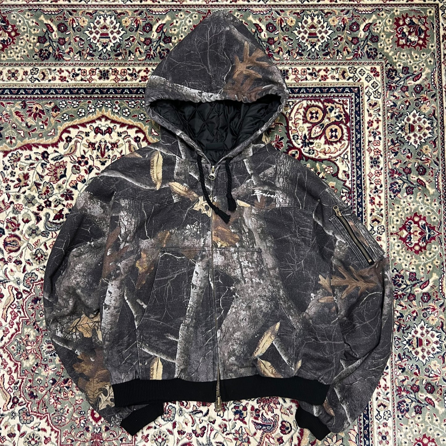 Real tree camo active jacket free