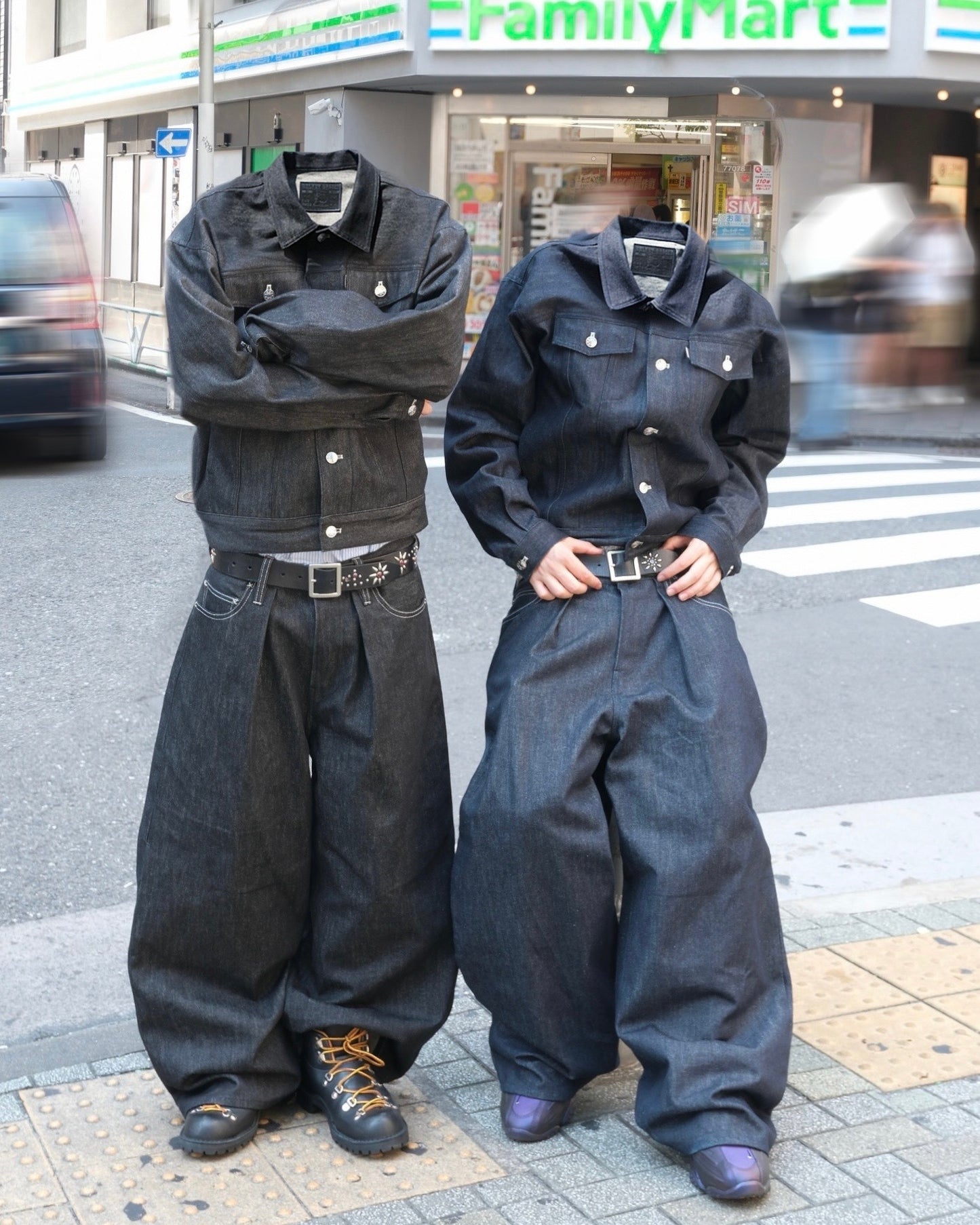 Classic Rigid Tuck pants