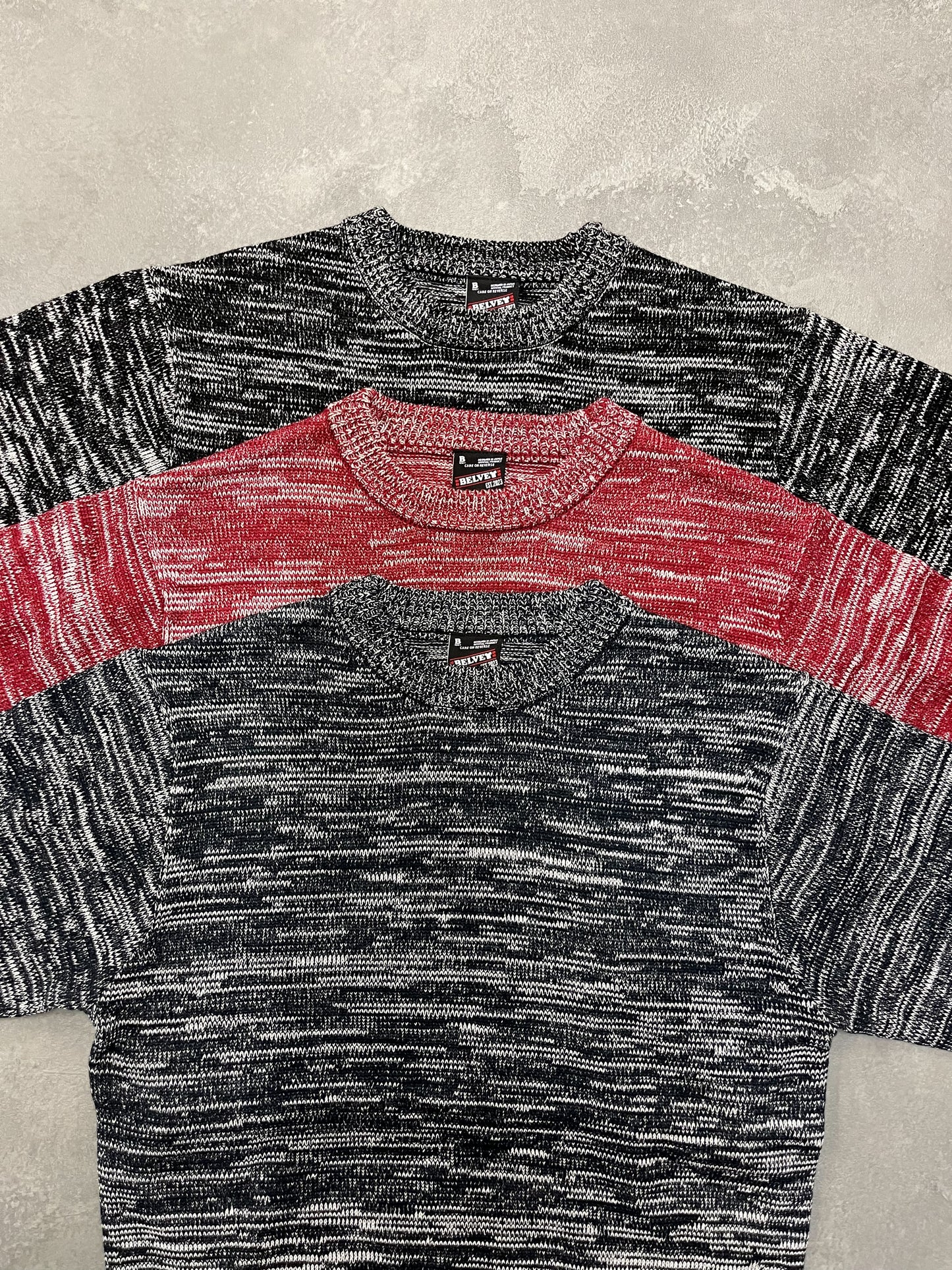 Melange Texture Knit free