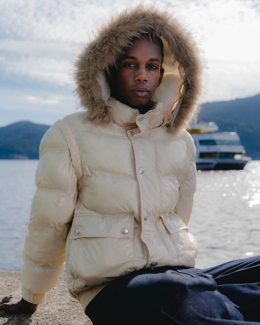 3WAY Fur Puffer Jacket