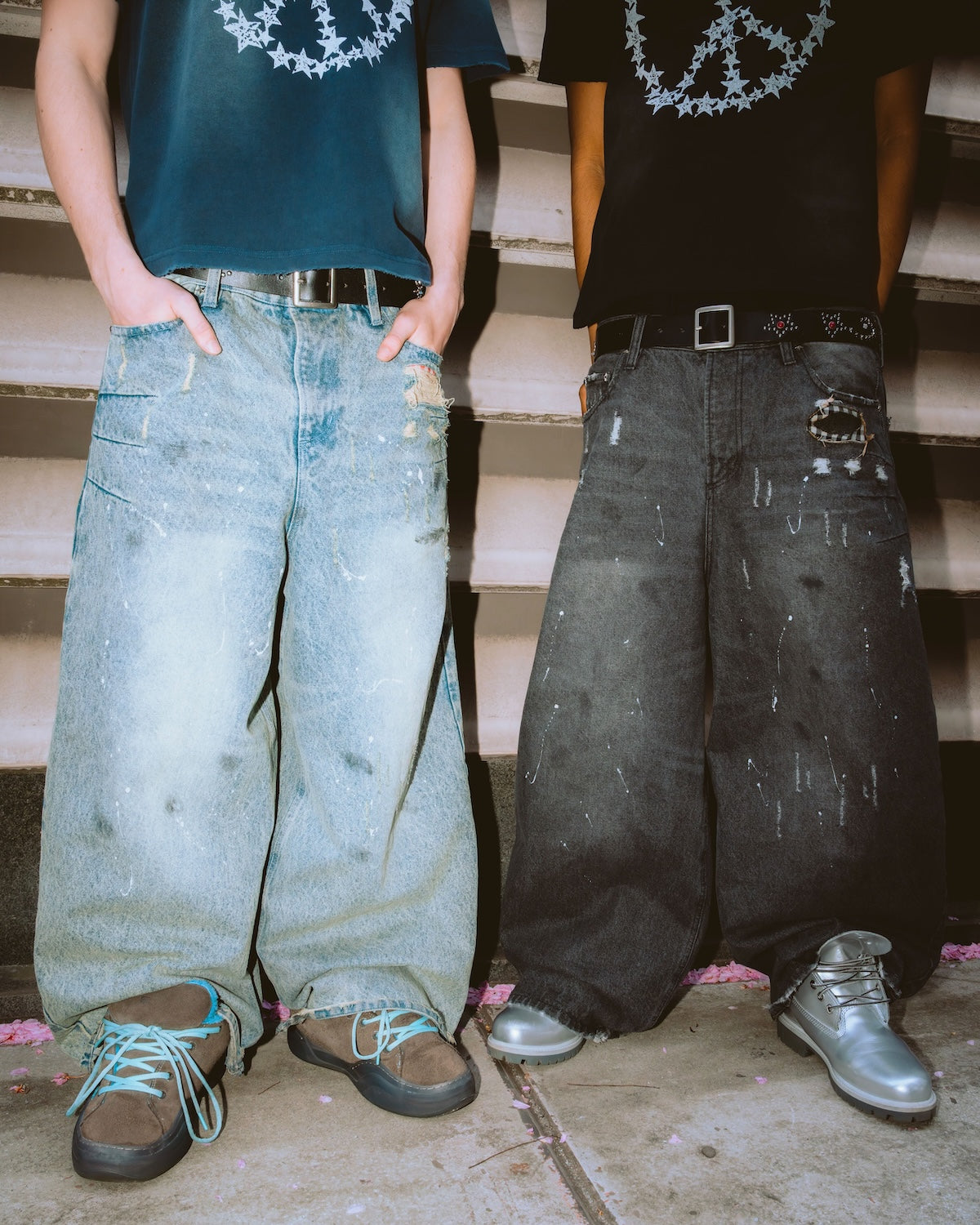 Washed Faded Denim – BELVET