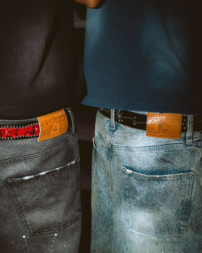 Washed Faded Denim