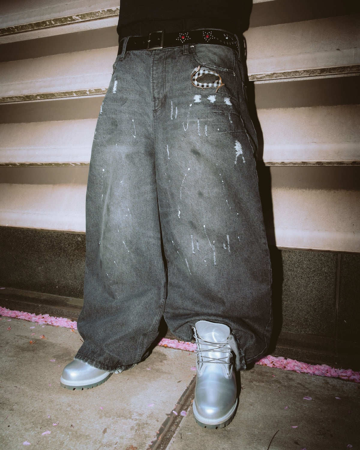 Washed Faded Denim – BELVET