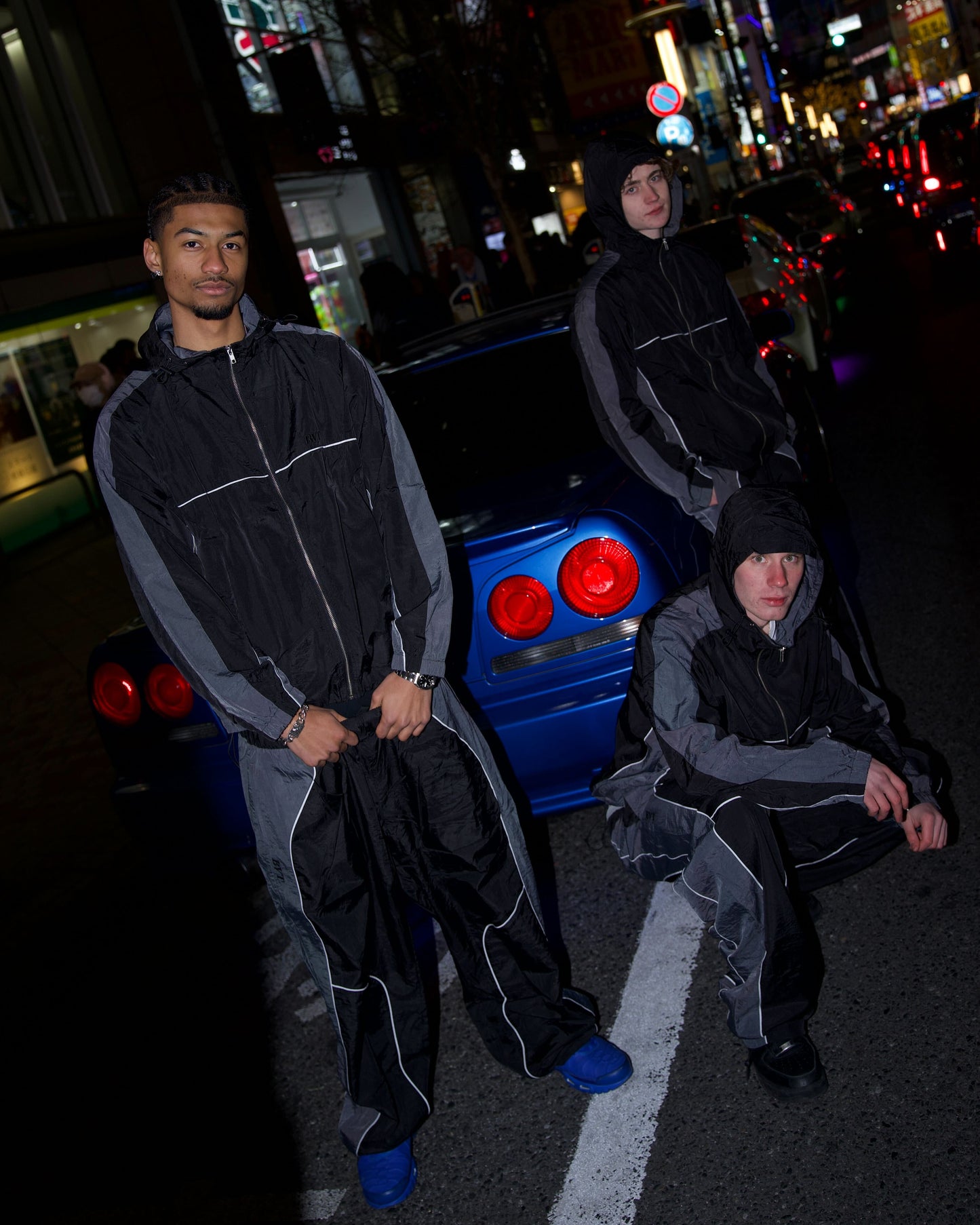 Switched BVT nylon pants