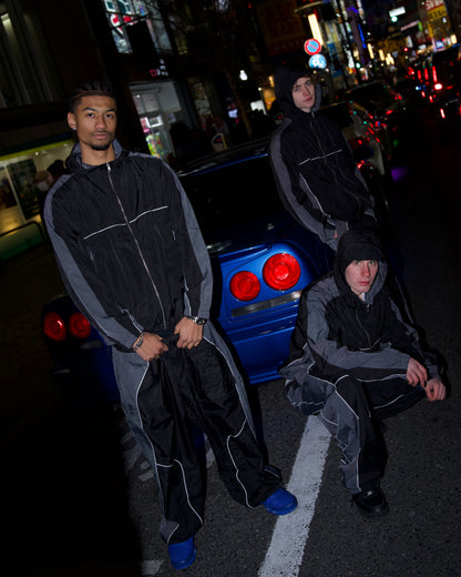 Switched BVT nylon pants