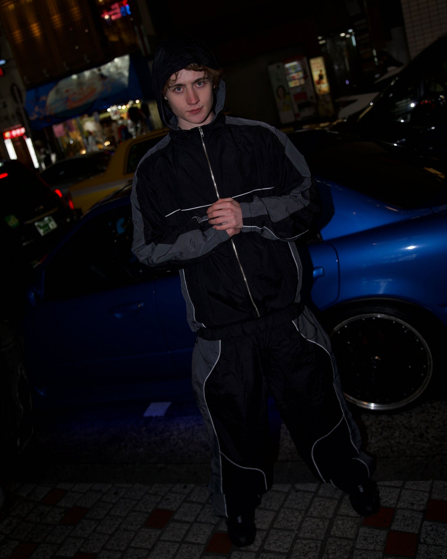 Switched BVT nylon pants