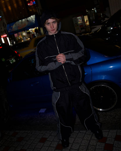 Switched BVT nylon pants