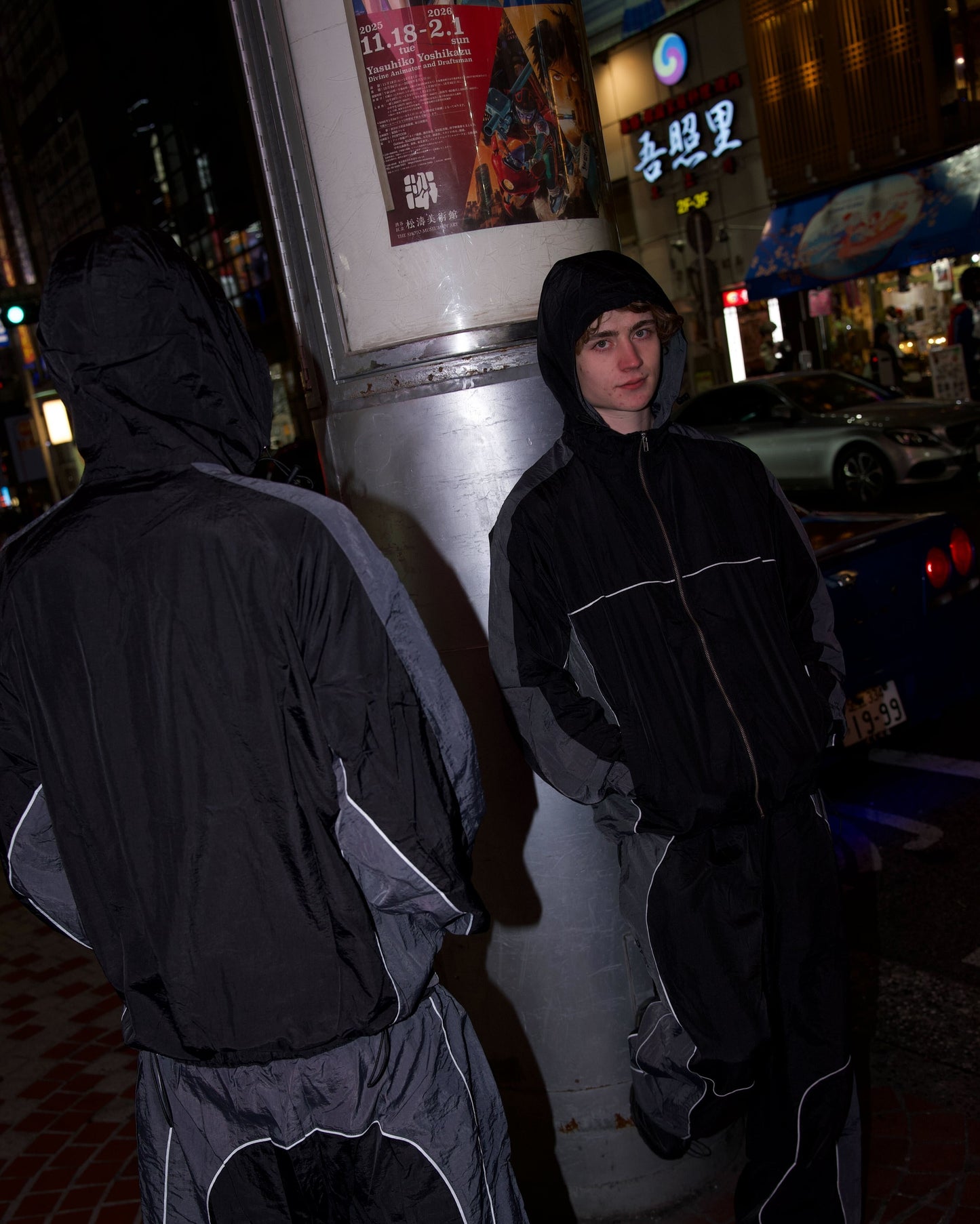 Switched BVT nylon jacket