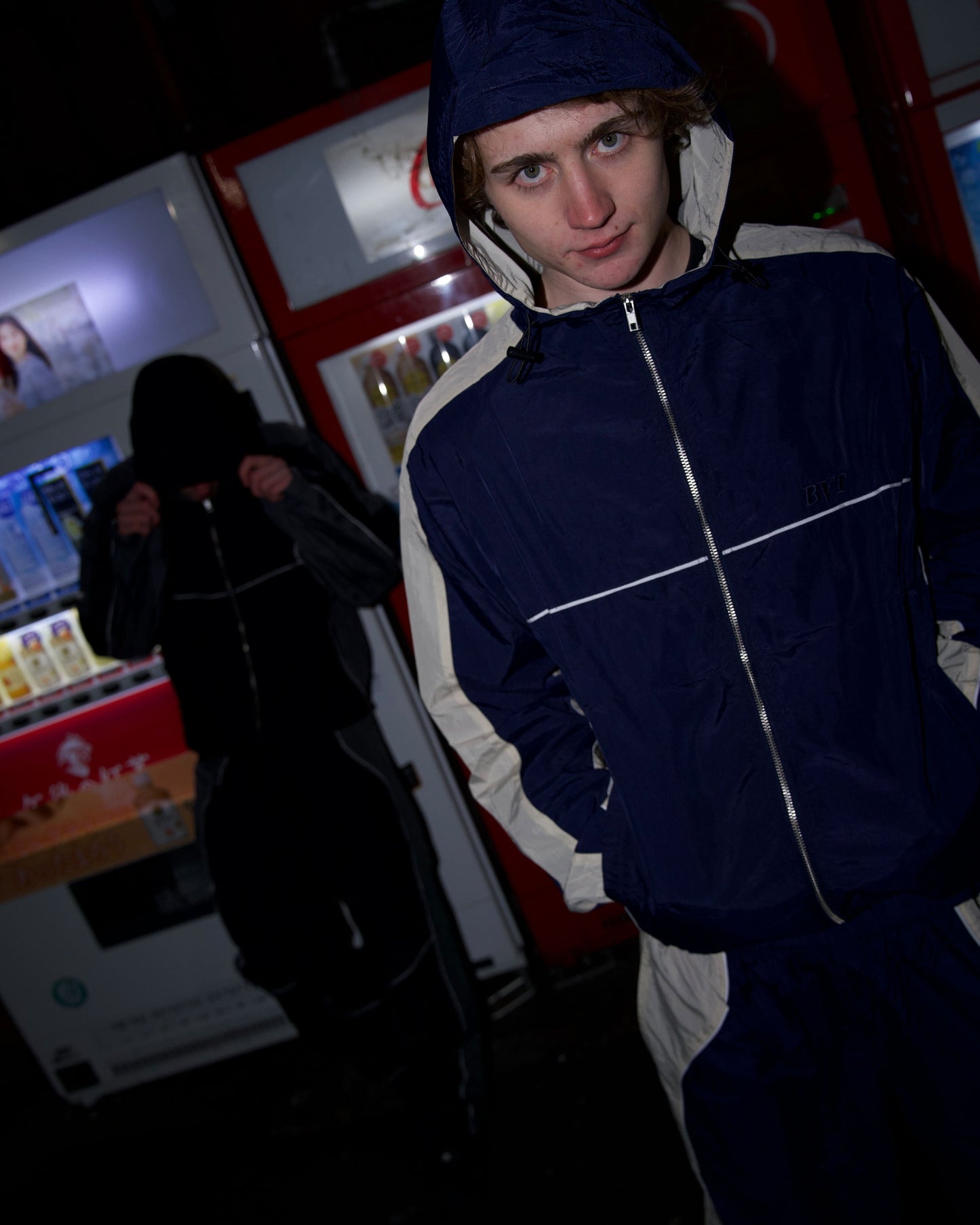 Switched BVT nylon jacket