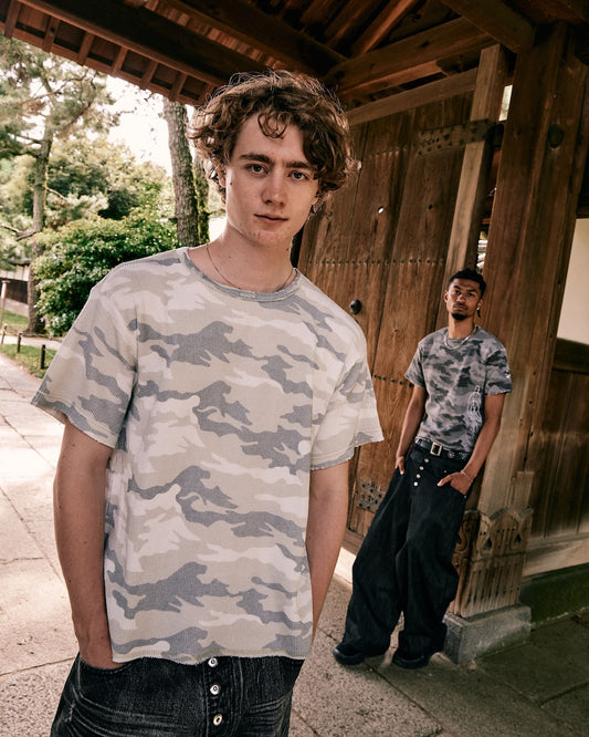 Camo Waffle Thermal SS Tee