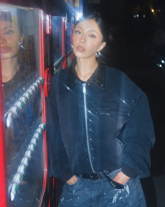 Star Studded Work Jacket