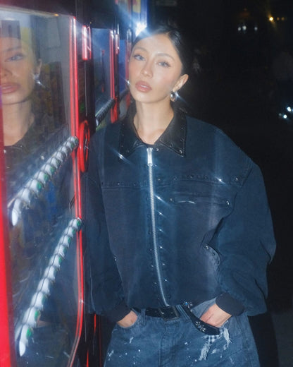 Star Studded Work Jacket