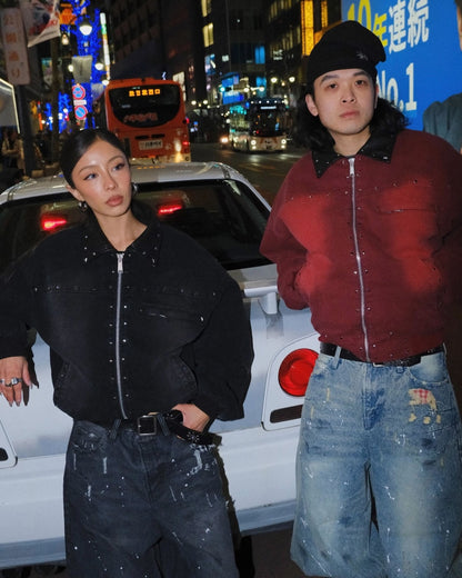 Star Studded Work Jacket