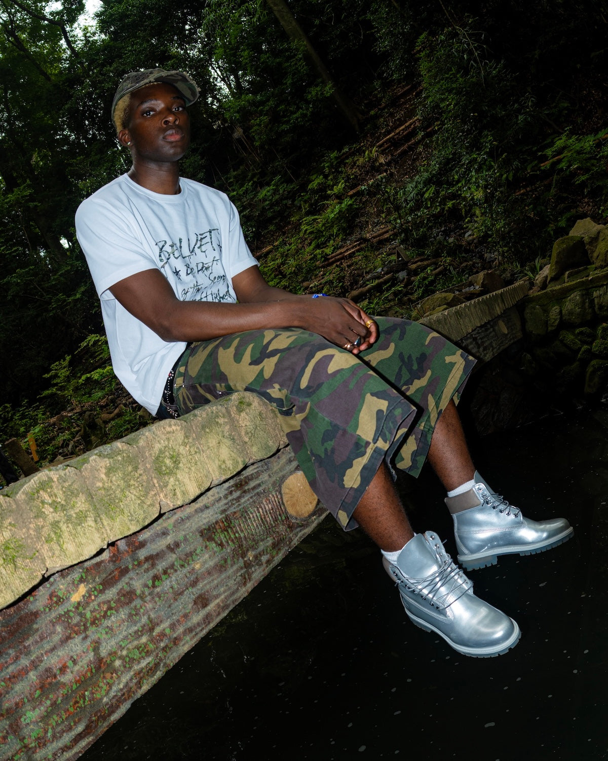 Camo Statement Tee