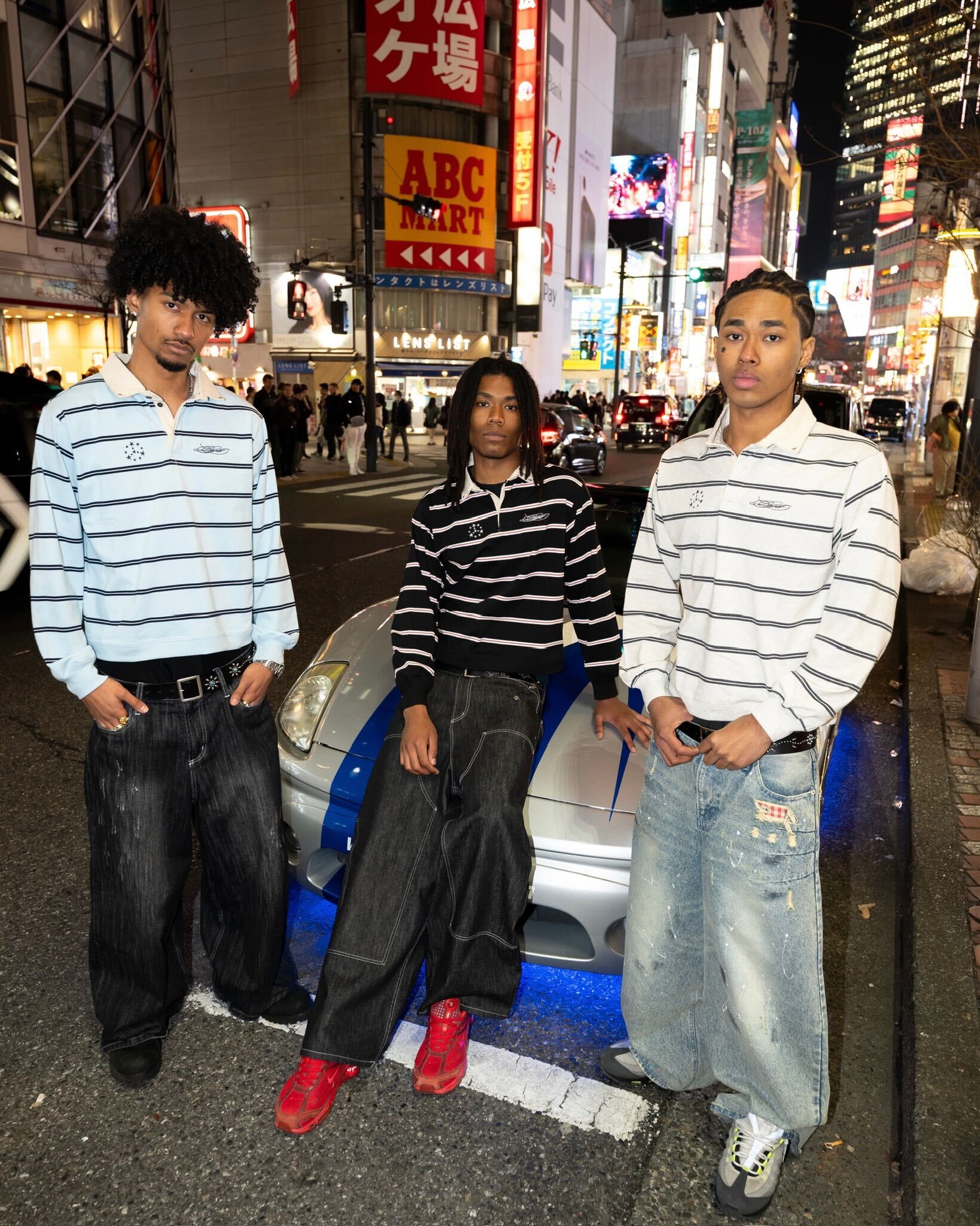 BELVET Striped Rugby Shirt Mサイズ Striped Rugby Shirt – BELVET