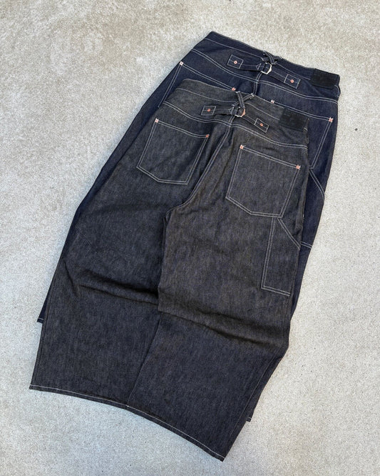 Okayama raw baggy denim