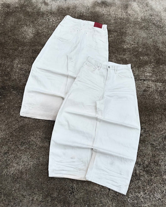 Classic Waxed Denim Pants