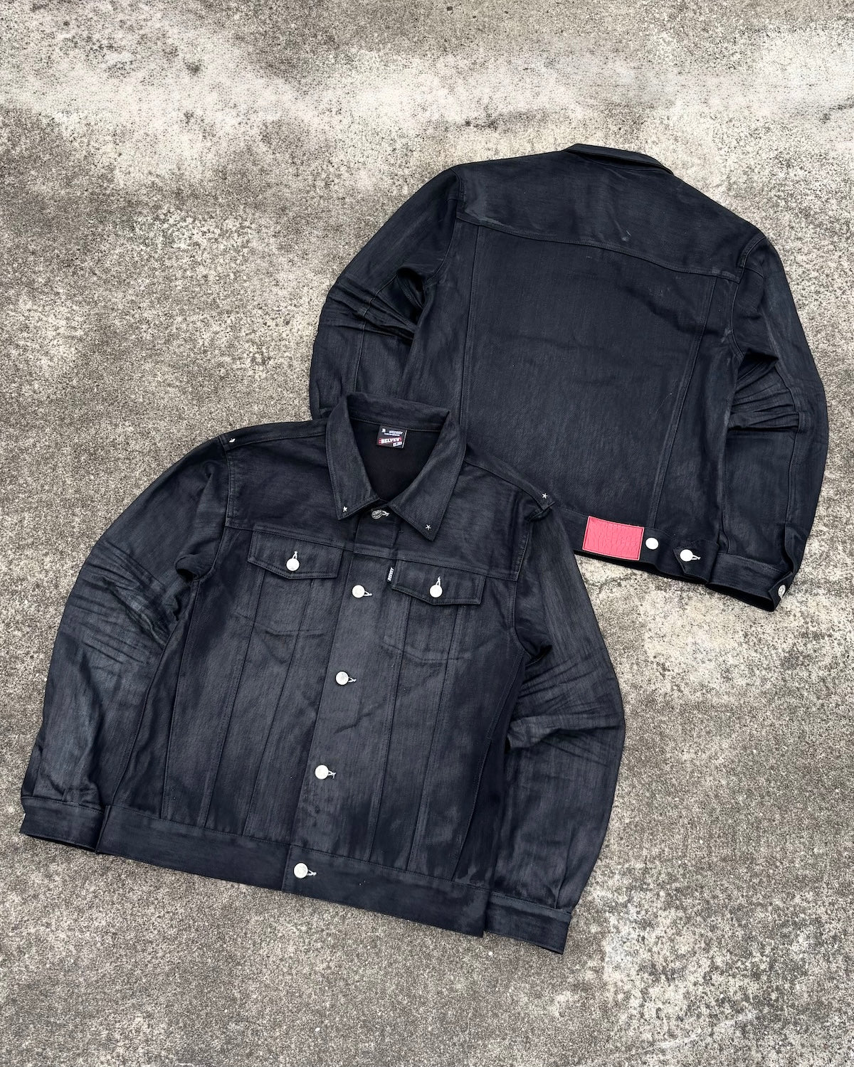 Classic Waxed Denim Jacket