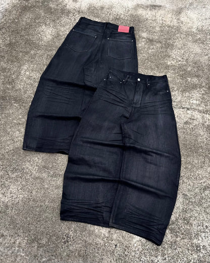 Classic Waxed Denim Pants