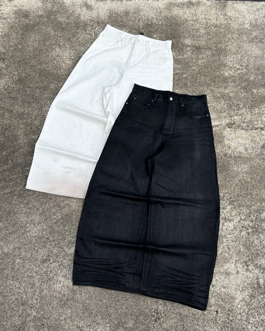 Classic Waxed Denim Pants