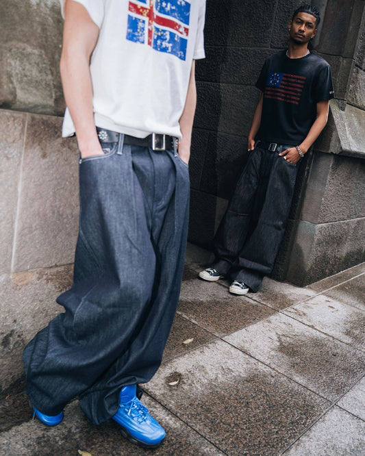 Classic Rigid Tuck pants