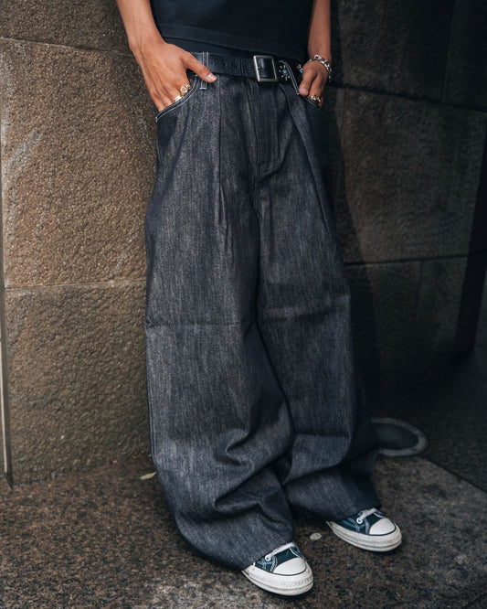 Classic Rigid Tuck pants