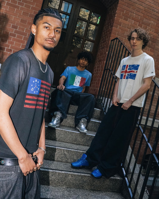 Rhinestone Flag Tee