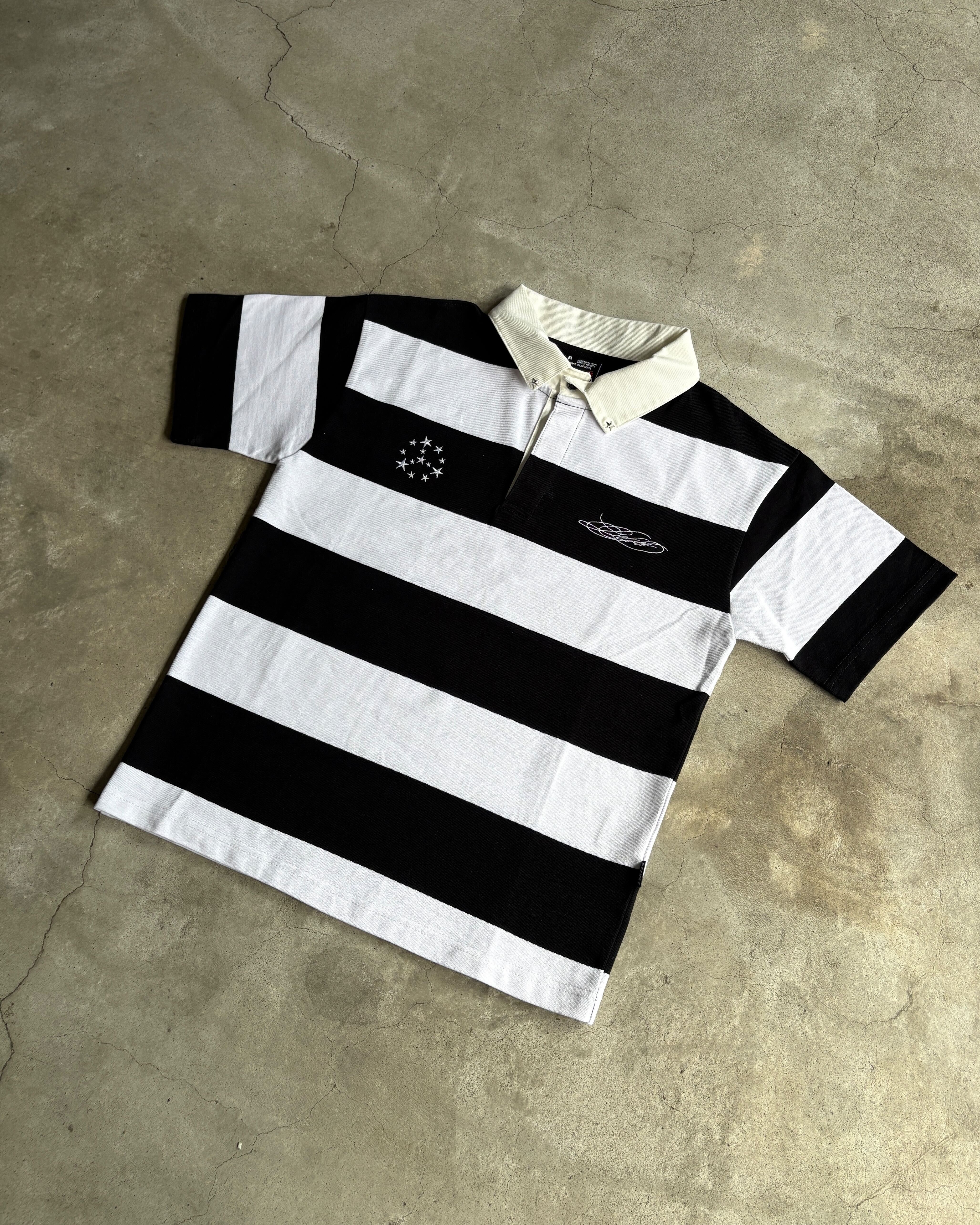 BELVET ボーダー　ポロシャツ　XLサイズ Heavy Border Polo – BELVET