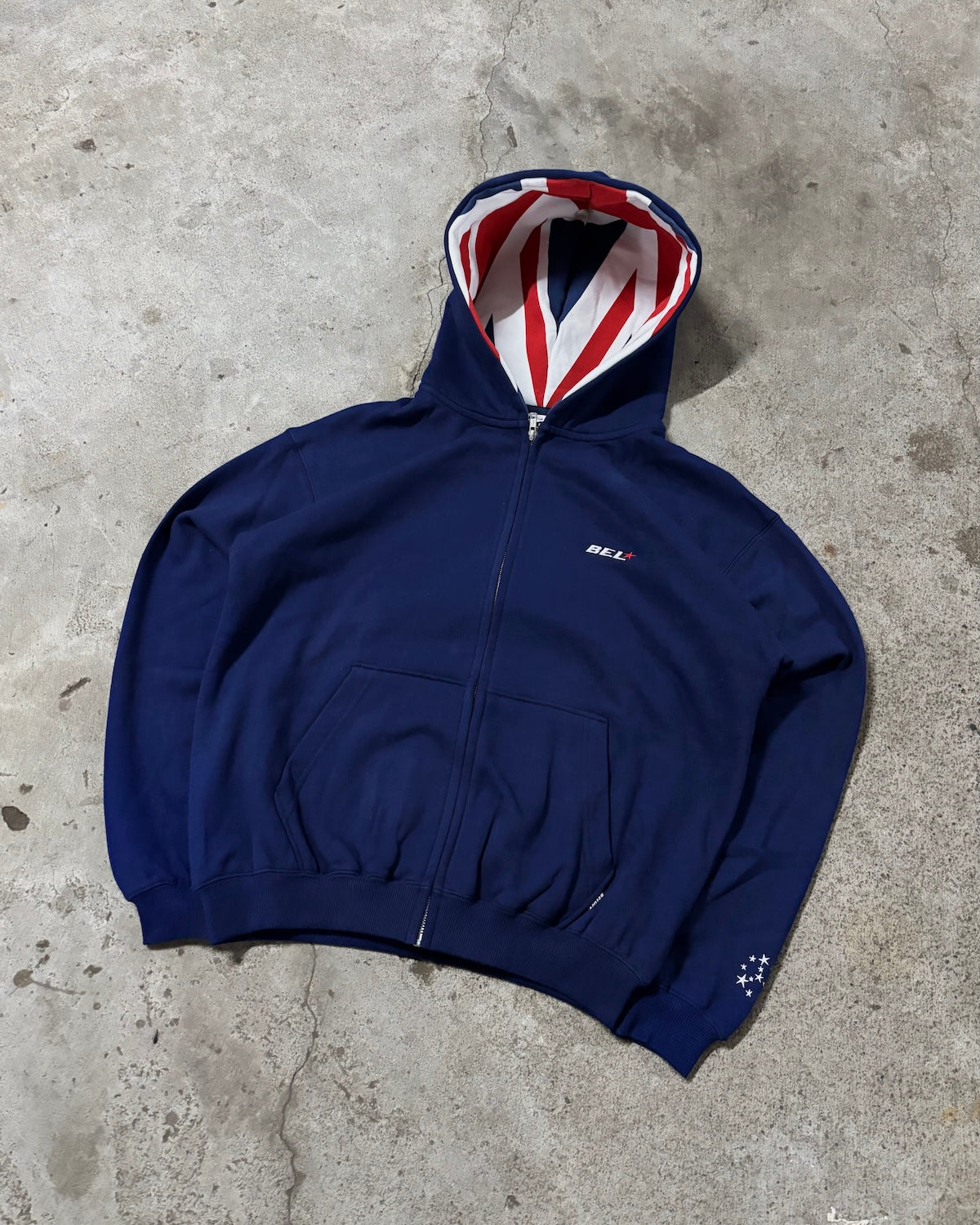 BEL Logo Zip Hoodie
