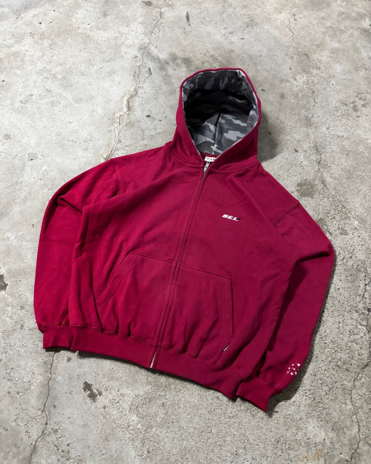 BEL Logo Zip Hoodie