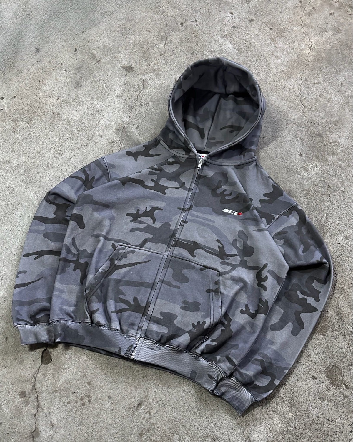 Classic Faded Camo Hoodie