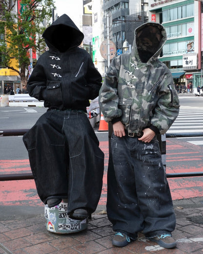 Fireman Utility Bomber Jacket