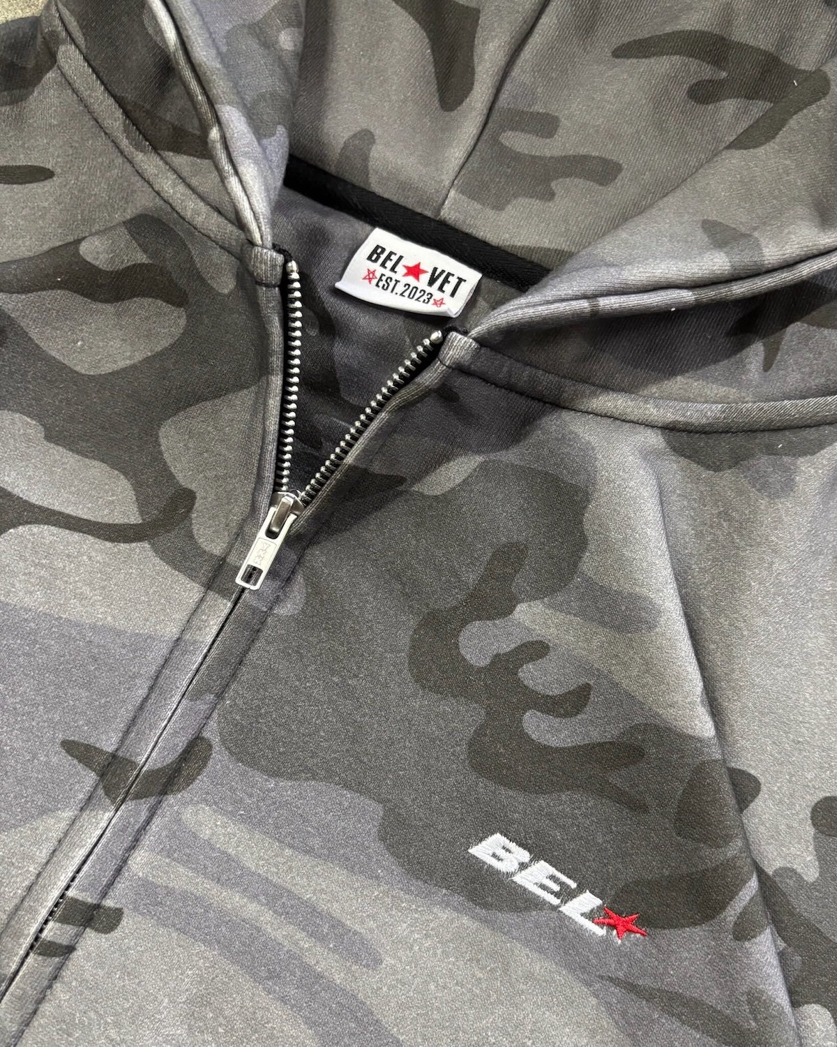 Classic Faded Camo Hoodie