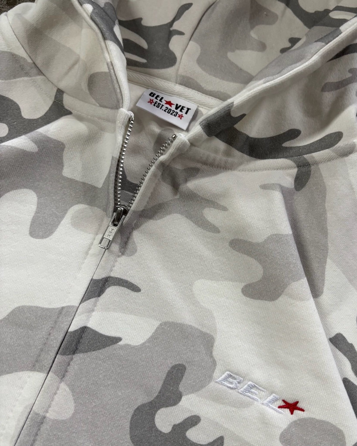 Classic Faded Camo Hoodie