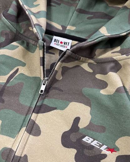 Classic Faded Camo Hoodie