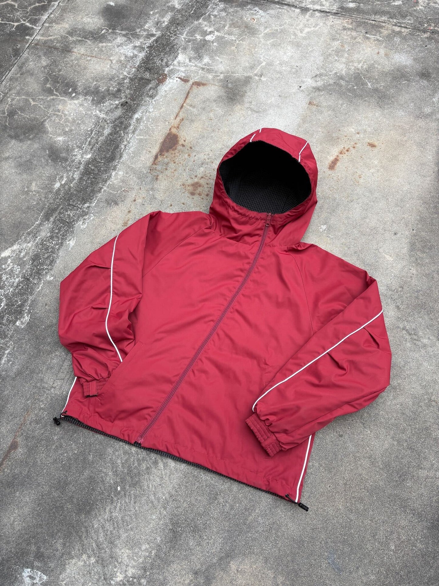 Reversible Nylon Zip Jacket