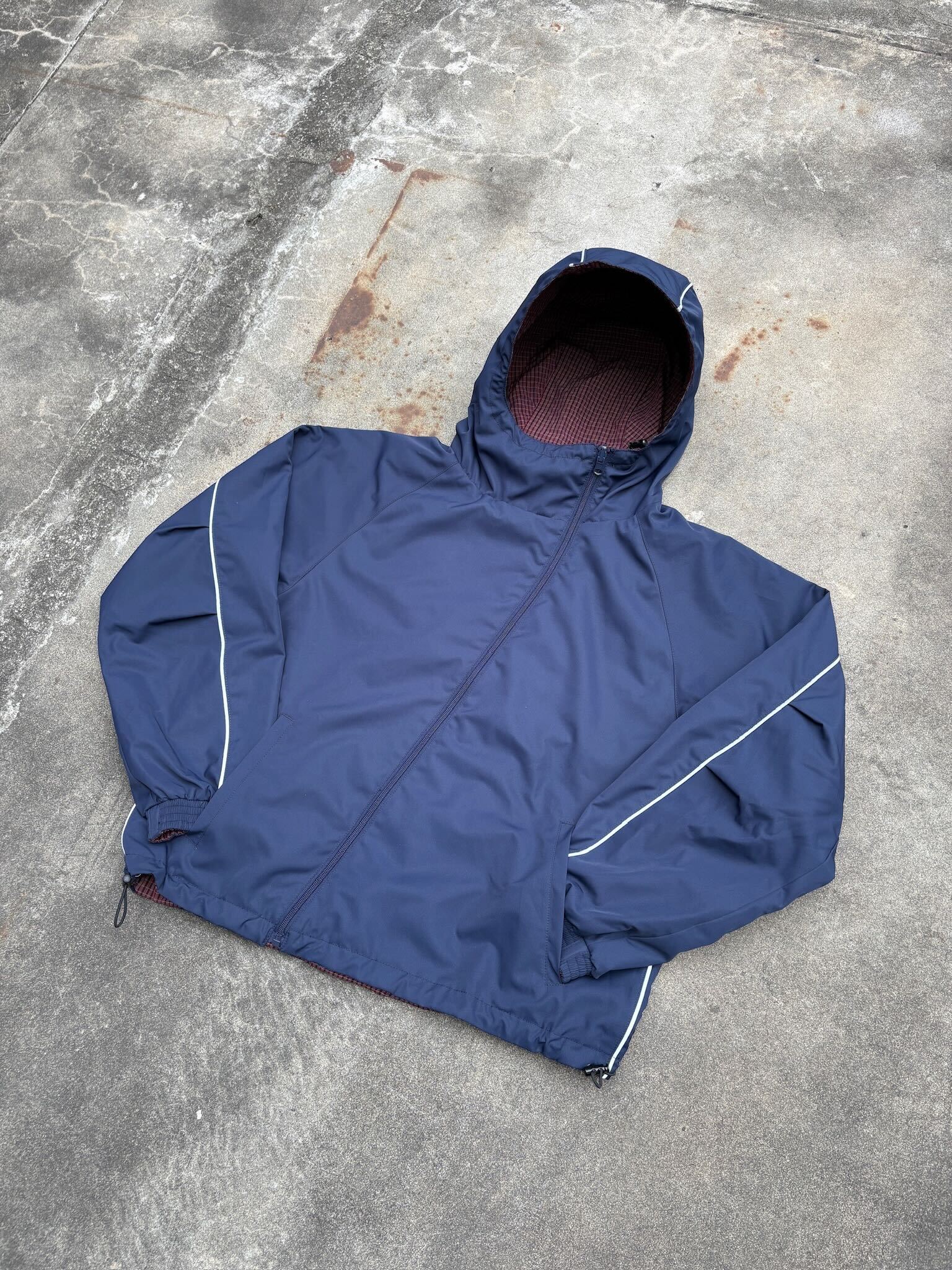 【即完】belvet リバーシブルパーカー Reversible Nylon Zip Jacket – BELVET