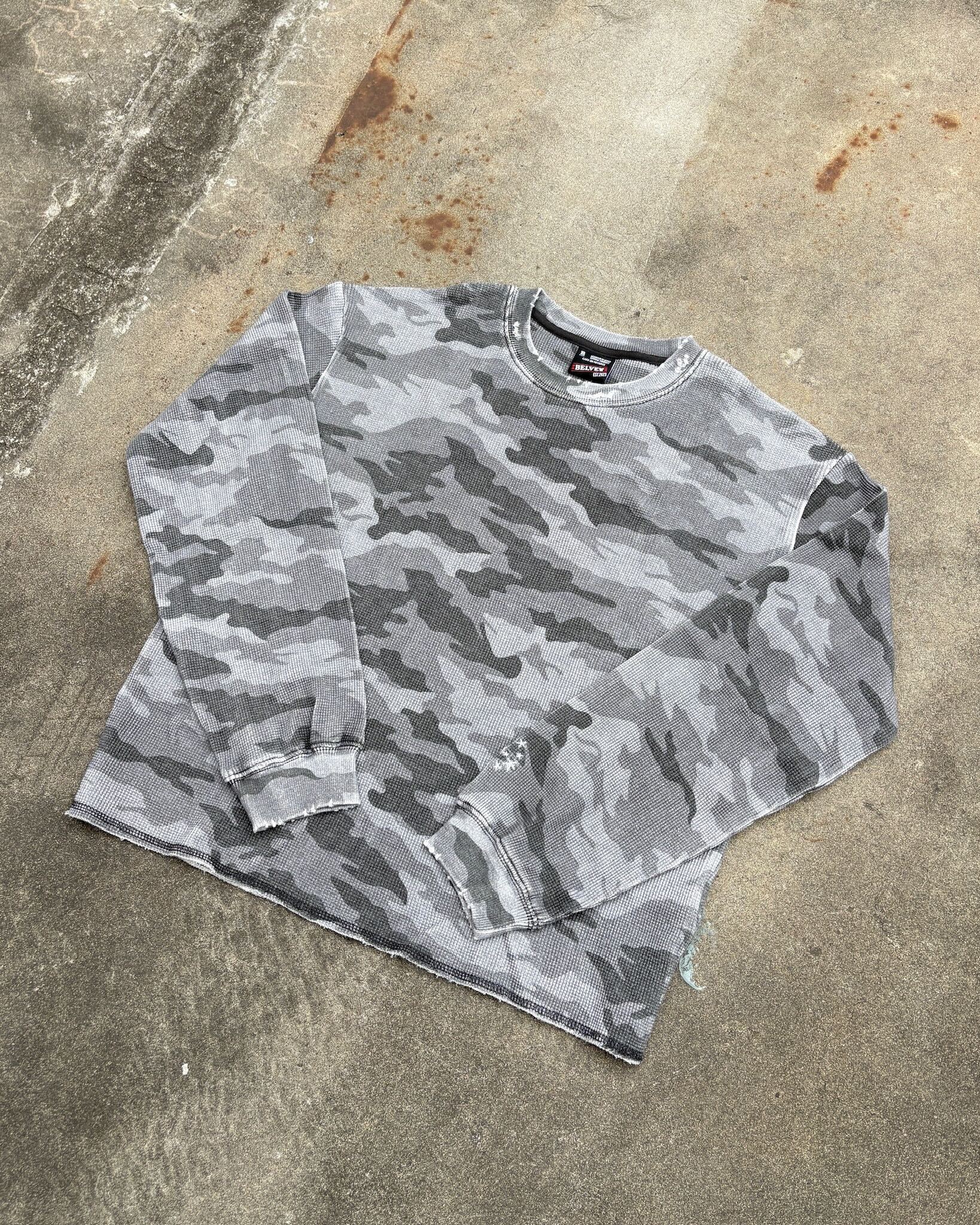 Camo Waffle Thermal LS Tee – BELVET