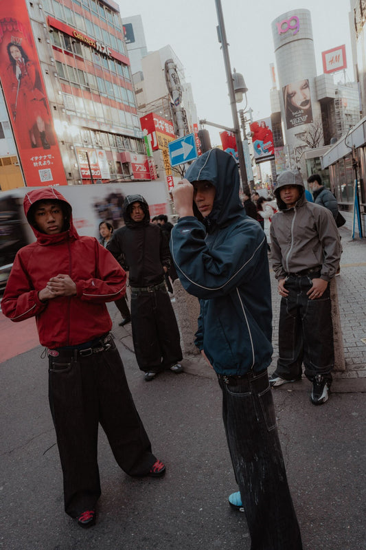 Reversible Nylon Zip Jacket