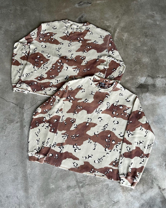Camo Waffle Thermal LS Tee