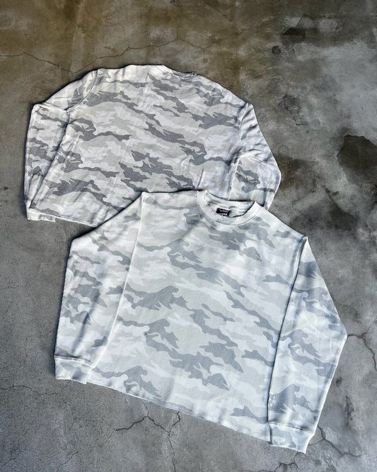 Camo Waffle Thermal LS Tee