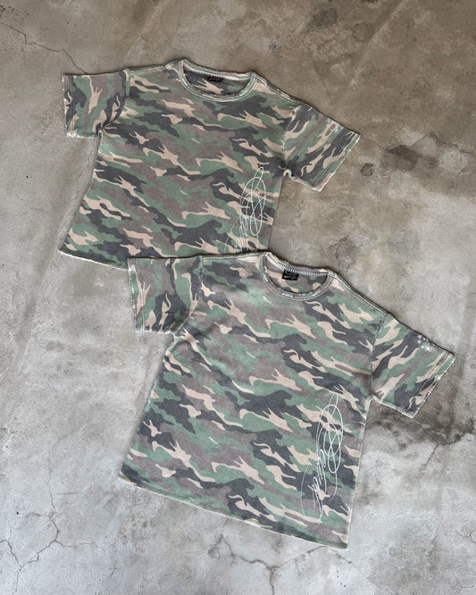 Camo Waffle Thermal SS Tee