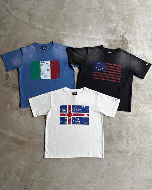 Rhinestone Flag Tee